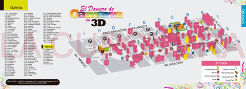 plano 3D de Gamarra
