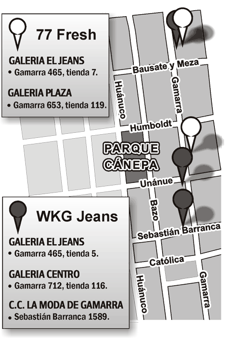 mapa Gamarra