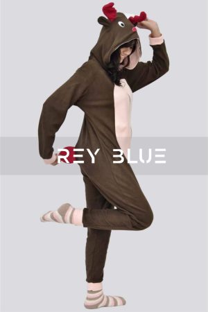 Solo en Rey Blue Pijamas Animadas Reno 01